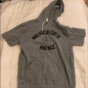 Mercedes Benz hooded t-shirt